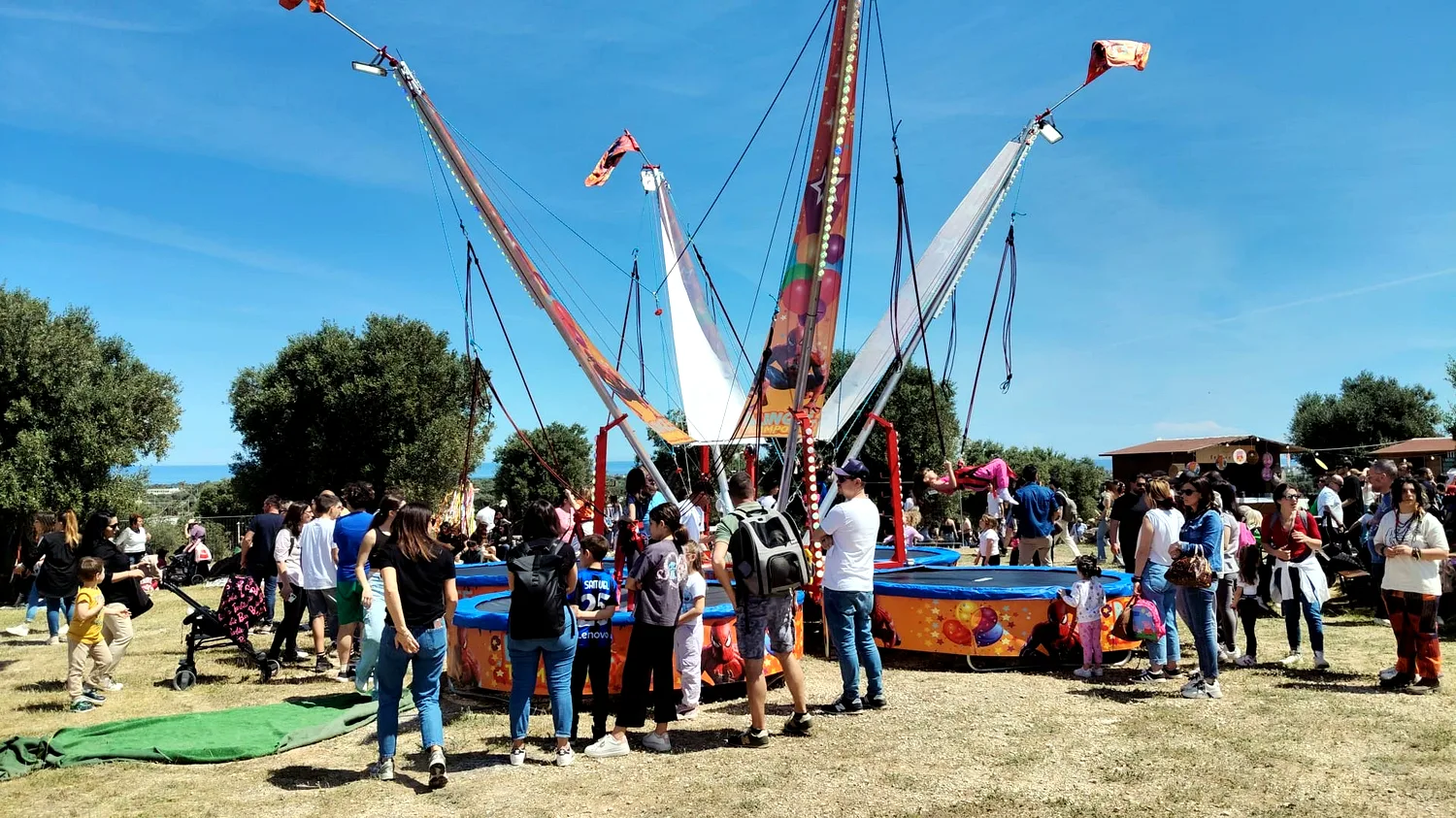 Jumping Bungee Trampoline Perris Entertainment